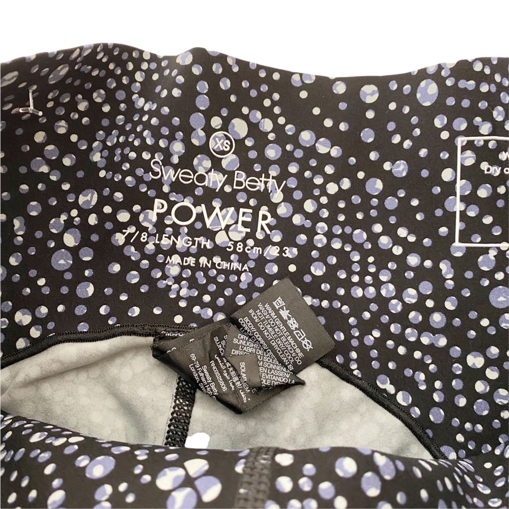 Sweaty Betty 2-pc Set Power Super High Rise 7/8 Pocket Leggings Crop Top… - Picture 14 of 15